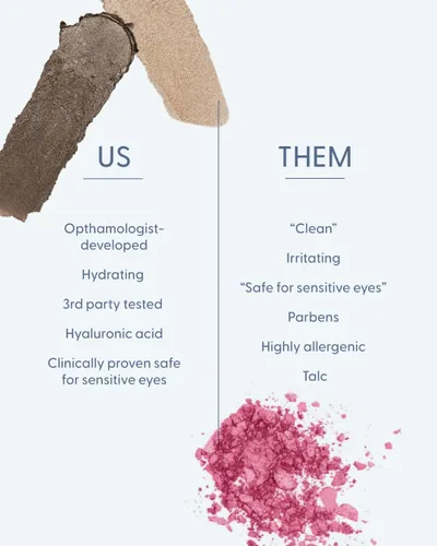 Miniatura 8 de twenty/twenty beauty Visionary - Lápiz de sombra de ojos en crema brillante, seguro para ojos sensibles, desarrollado por oftalmólogos, vegano, De