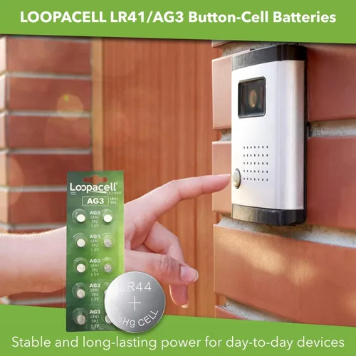 Miniatura 5 de LOOPACELL LR41 AG3 392 384 192 - Pilas de botón de 1,5 V (paquete de 50)