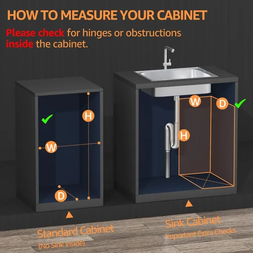 Miniatura 3 de Cubo de basura doble extraíble debajo del gabinete con kit de montaje de puerta, bote de basura debajo del fregadero para cocina con toboganes