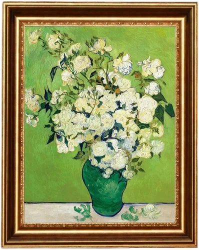Miniatura 52 de ELITEART -Noche estrellada sobre el ródano por Vincent Van Gogh Giclée Art Canvas Prints- Tamaño del marco: 28 x 35 pulgadas