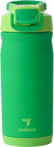 Miniatura 20 de Reduce Hydrate Pro Kids - Botella de agua aislada de acero inoxidable de 14 onzas con pajilla, vaso a prueba de derrames para niños, retención