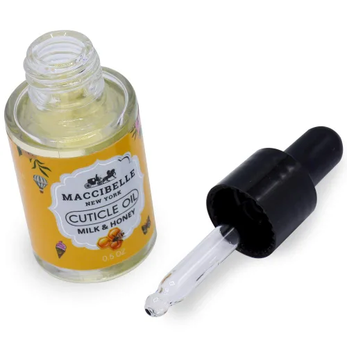 Miniatura 5 de Aceite para cutículas de 0.5 onzas – Cura cutículas secas agrietadas (leche y miel, 0.5 onzas líquidas)