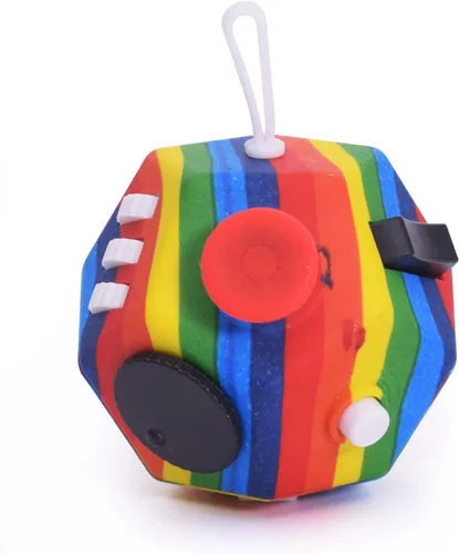 Miniatura 8 de UOOEFUN Juguetes sensoriales cúbicos para personas inquietas, juguetes para ansiedad, TDAH, autismo, alivio del estrés para niños y adultos, mejora