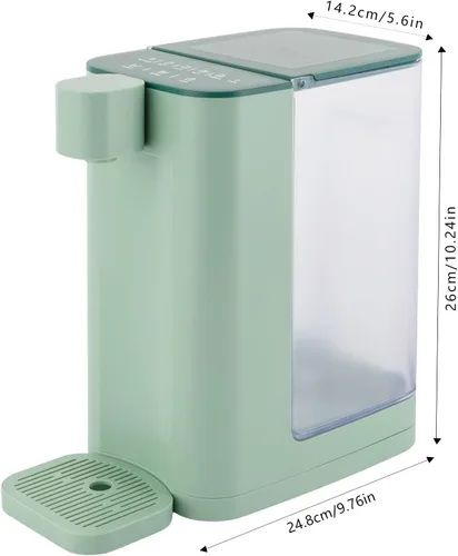 Miniatura 3 de Mini dispensador de enfriador de agua de escritorio, dispensador instantáneo de agua fría y caliente con bloqueo de seguridad para niños, fuente