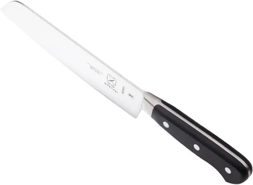 Miniatura 4 de Cuchillo de chef, Mercer Culinary Renaissance, forjado de 8 pulgadas, cuchillo de pelar forjado 63.5 cm , 2.5", Negro