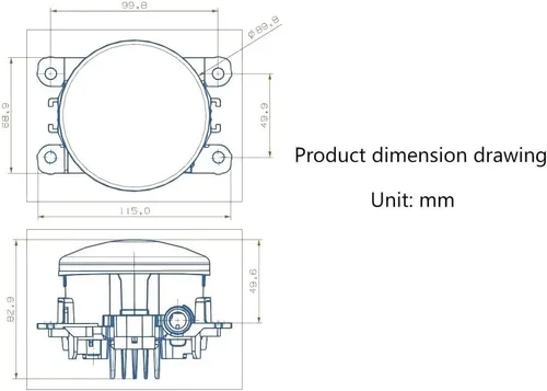 Miniatura 4 de SIEMID Nueva Generación de Luces Antiniebla LED, Compatible con Nissan Xterra/Frontier/Pathfinder/Leaf/Titan y Subaru XV