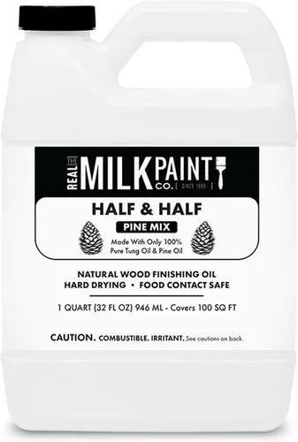 Miniatura 9 de Half & Half Galón 32 onzas 16 onzas Real Pintura de leche Aceite de cáscara de naranja