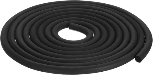 Miniatura 14 de uxcell Tira de sellado de goma de espuma, 0.197 in (13/64 pulgadas) de diámetro, 23.0 ft (22.96 pies) de caucho EPDM redondo largo para juntas