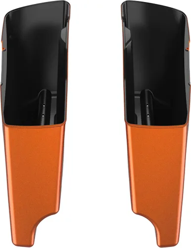 Miniatura 5 de Alforjas extendidas para Harley Touring Street Glide, Electra Glide, Road Glide 2014-2023 (whisky ámbar)