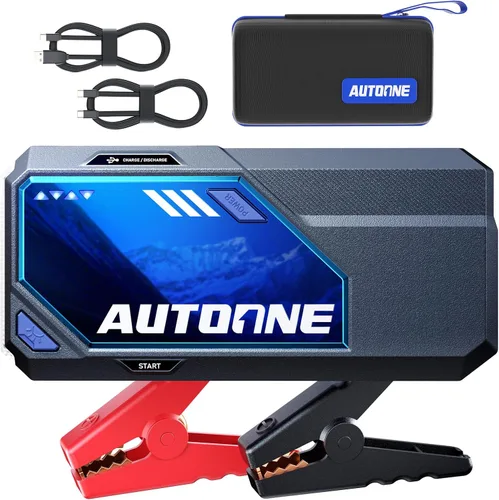 Miniatura 9 de AUTOONE Arrancador de coche de 4000 A, arrancador de batería portátil para coche compacto de hasta 10.0 L de gasolina y 8.0 L de motor diésel