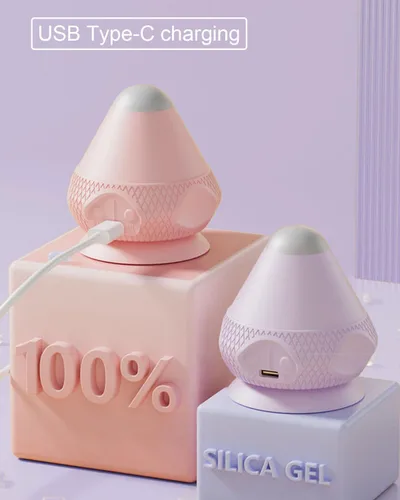 Miniatura 9 de VibeHeat Mini - Bola de masaje vibratoria calentada con base de succión, 2 modos de calor y 2 modos de vibración, masajeador de punto de activación