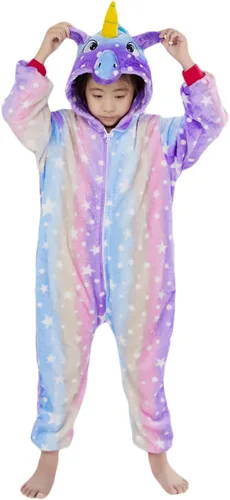 Miniatura 33 de Mameluco de unicornio para pijamas de animales, cosplay, disfraz unisex de Halloween