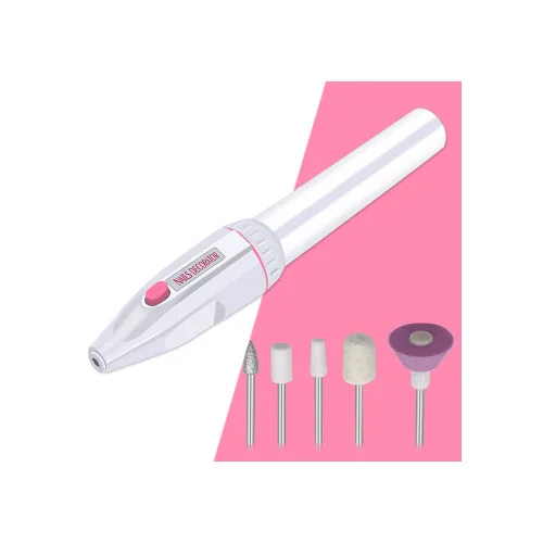 Miniatura 2 de Kit de taladro eléctrico portátil para uñas, manicura y pedicura, máquina de pulir para pulir y pulir, kit de manicura personal y pedicura