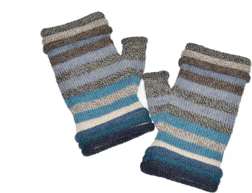 Miniatura 2 de Invisible World Guantes de lana alpaca sin dedos para mujer