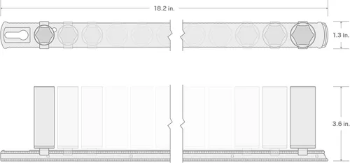 Miniatura 7 de TEKTON - Juego de dados de 1/2 pulgada con engrane de 6 puntos, 10 piezas (15/16-1-1/2”), SHD92109