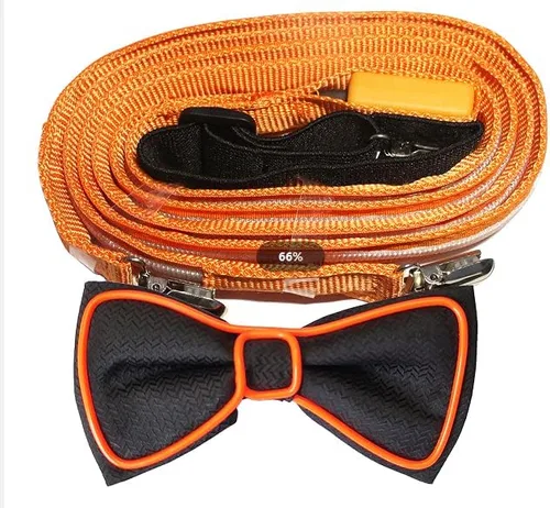 Miniatura 2 de Light Up - Conjunto de tirantes LED y pajarita para hombre, tirantes iluminados para hombre, ropa de fiesta brillante, trajes de rave