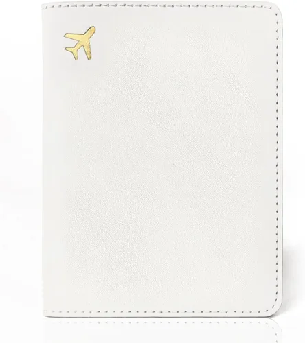 Miniatura 18 de Soporte para pasaporte para artículos esenciales de viaje, funda de pasaporte con bloqueo RFID para accesorios de viaje, cartera de viaje