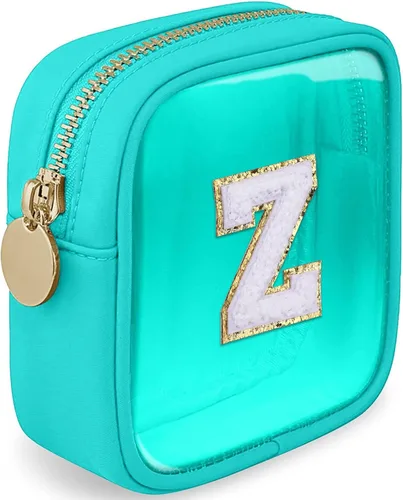 Miniatura 118 de Bolsa de Maquillaje Transparente Pequeña Bolsa de Cosméticos Bolsa de Viaje de Artículos de Aseo Bolsa Transparente con Cremallera Bolso Organizador