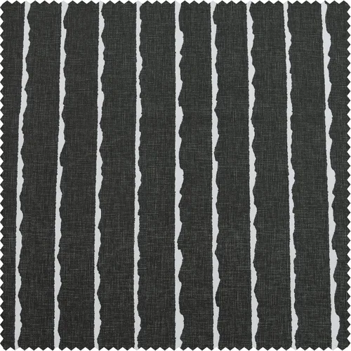 Miniatura 9 de HPD Half Price Drapes Cortinas abstractas con estampado a rayas de 108 pulgadas de largo, cortinas de algodón de lujo (1 panel), cortinas