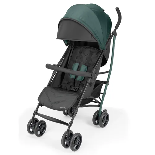 Miniatura 7 de Summer Infant Ingenuity 3Dlite Cochecito de Conveniencia, Negro Azabache – Cochecito Ligero con Marco de Aluminio, Área de Asiento Grande, Azul