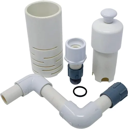 Aquaponics - Kit de sifón de campana automática de 4 1/2 pulgadas, multimedia o cama de cultivo más pequeña, jardín de cocina con más de 20,000