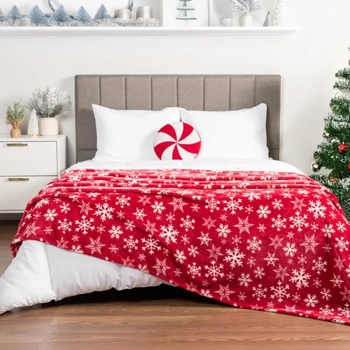 Miniatura 28 de PAVILIA - Manta de forro polar suave y sólida de color negro para sofá, mantas ligeras y mullidas y cálidas para cama, manta de franela mullida