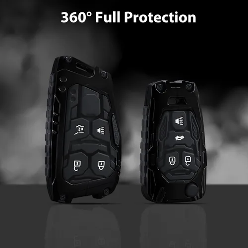 Miniatura 5 de Funda de metal pesado, compatible con Chevy Equinox Camaro Cruze Malibu Sonic Volt Spark Impala, GMC Terrain Buick Encore Allure Regal, funda