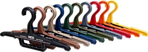 Miniatura 7 de HICE - Garrison - Percha resistente Percha original resistente para ropa y equipos Capacidad de carga de 150 libras Resina duradera de alto