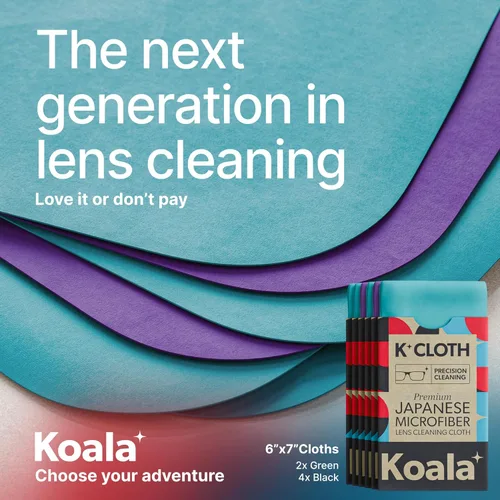 Miniatura 6 de Paño de Limpieza de Lentes Koala Microfibra Japonesa Paños de Limpieza de Gafas Limpiador de Lentes de Anteojos Limpieza de Lentes de Gafas