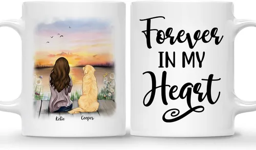Miniatura 9 de Gossby Taza personalizada – Taza personalizada para perro, taza para mamá, taza para amantes de los perros, taza para mascotas, taza de café