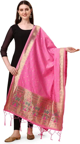 Estampado Animal Seda Hani Dupatta