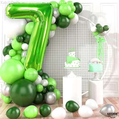 Miniatura 817 de KatchOn, Globo grande azul número 2 de 40 pulgadas Decoraciones de cumpleaños de Baby Shark para niño de 2 años Globo azul número 2 Globo