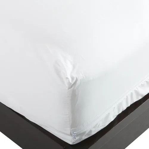 Miniatura 3 de Allersoft - Protector de colchón para control de alergias y ácaros, 100% algodón, Algodón, Blanco, Completo