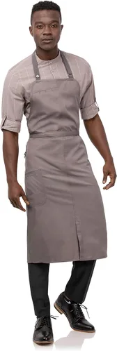 Miniatura 2 de Chef Works Brio Chef's Bib Delantal para hombre