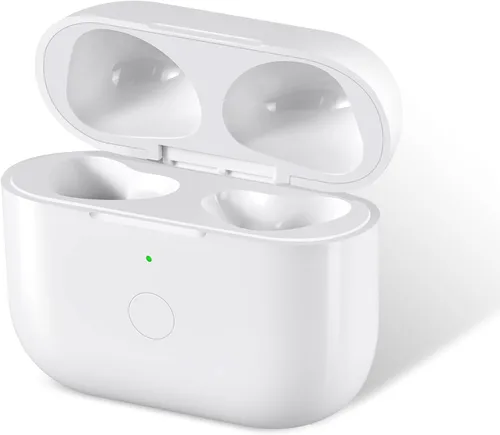 Miniatura 9 de Funda de carga inalámbrica de repuesto compatible con AirPod Pro de 1ª y 2ª generación, funda de cargador Air Pod Pro 1 2 con botón de Puerto