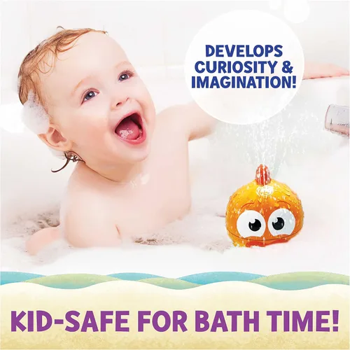 Miniatura 3 de WowWee Baby Shark's Big Show - Aspersor de baño y juguete de agua - Juguetes de baño para niños (William)