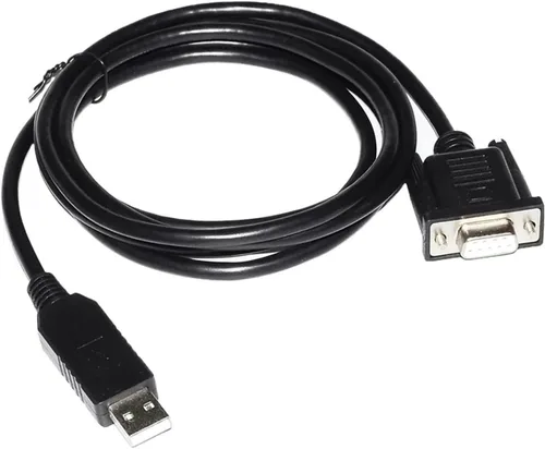 Miniatura 3 de PL2303GT CHIP USB a DB9 Hembra/Macho Adaptador a RS232 RS-232C Convertidor Serial Estándar PINOUT y cable de módem nulo (3.3 ft, DB9 macho PINOUT 1)