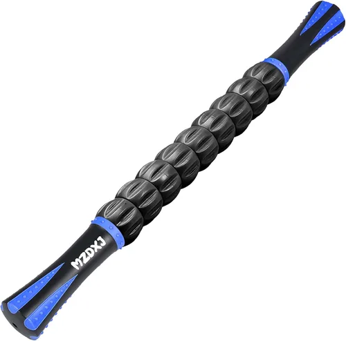 Miniatura 9 de Barra de rodillo muscular para atletas - Destructor de fascia de tejido profundo y masajeador de rodillo para alivio del dolor miofascial - Azul