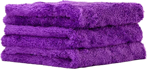 Miniatura 10 de PROJE' Toalla de microfibra azul – Ultra absorbente – Secado de coche, pulido, paño de pulido y toalla para detalles de interiores – 500 GSM 16 x 16