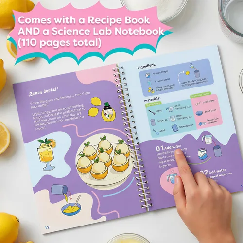 Miniatura 6 de Aizweb Máquina de helados para niños, kits de ciencia para hacer tu propio helado Experimentos educativos de ciencia de los alimentos STEM