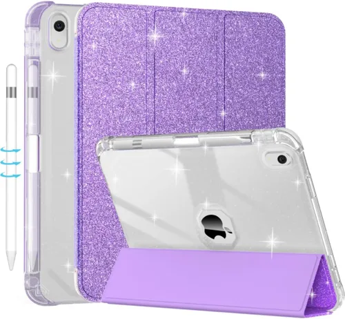 Estuche para iPad de 10.ª generación de 10.9 pulgadas (2022), iPad (A16) de 11.ª generación de 11 pulgadas (2025) - con soporte para lápices,