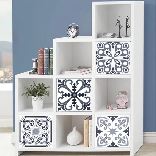 Miniatura 6 de 10 pegatinas decorativas autoadhesivas para azulejos, impermeables, para dormitorio, baño, escalera, decoración del hogar