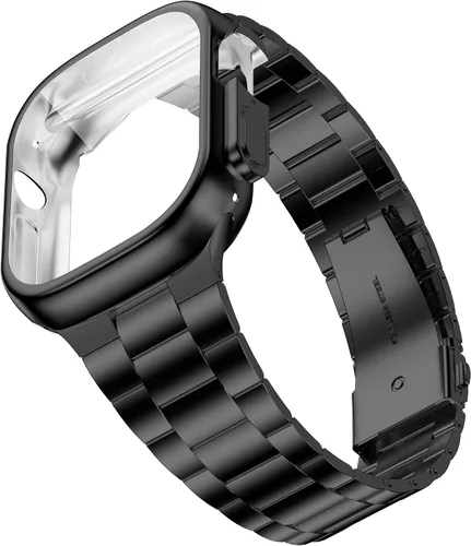 Miniatura 17 de Wolait Compatible con Apple Watch Band de 1.929 in 1.811 in 1.772 in 1.732 in 1.654 in 1.496 in 1.575 in 1.614 in, correas de acero inoxidable