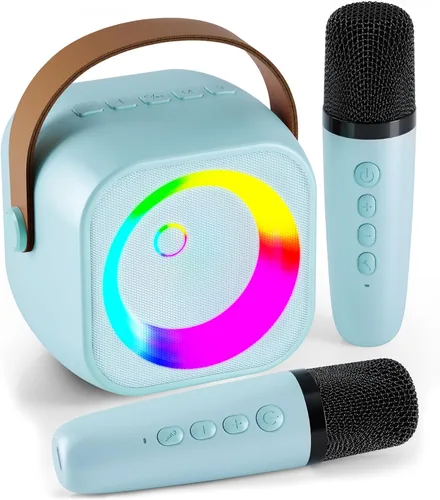 Miniatura 17 de Máquina de karaoke para niños, regalos de karaoke para niñas de 4, 5, 6, 7, 8, 9, 10, 12 años o más, fiesta de cumpleaños, 4 a 12 años, juguetes