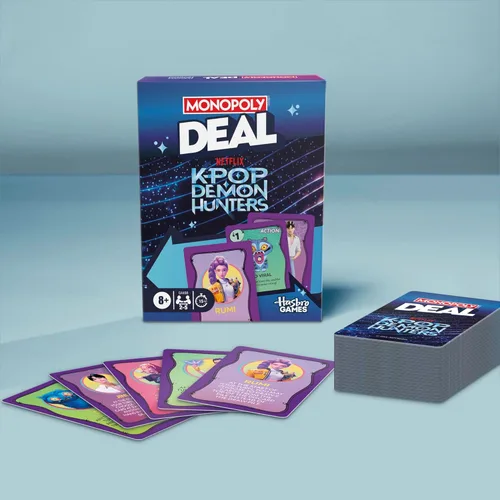Miniatura 9 de Oferta de monopolio: juego de cartas Kpop Demon Hunters Juegos familiares para niños, preadolescentes, adolescentes y adultos 2-5 jugadores 15
