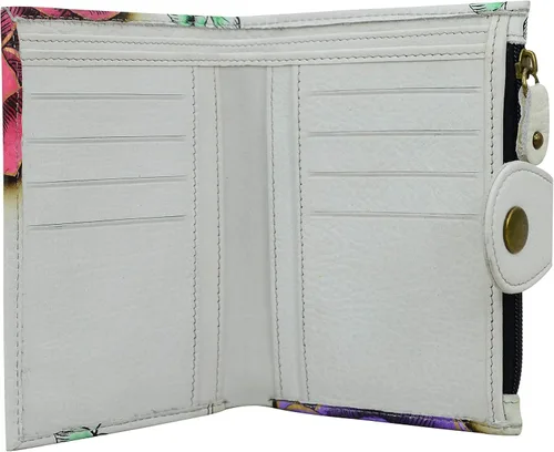 Miniatura 3 de Anna by Anuschka Cartera de cuero genuino pintada a mano para mujer