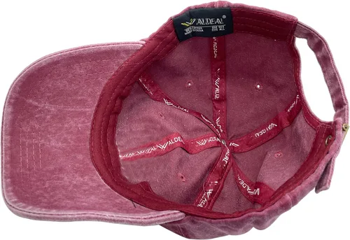Miniatura 6 de NVJUI JUFOPL Gorra de béisbol para mujer y niña, con bordado ajustable y lavado