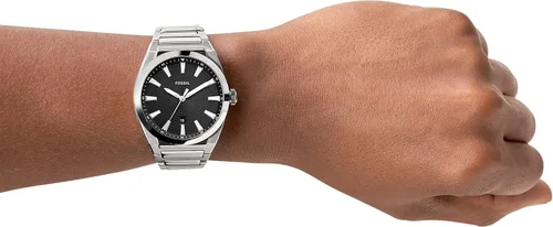 Miniatura 5 de Fossil Everett - Reloj de cuarzo de acero inoxidable para hombre