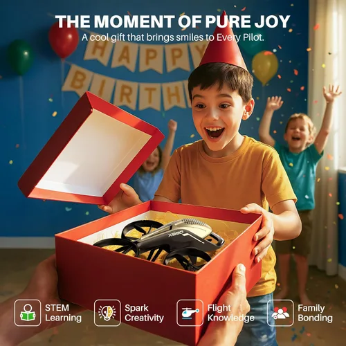 Miniatura 7 de SYMA Helicóptero RC X990 para niños, helicóptero de control remoto con increíbles trucos de acrobacias, protección de hélice de 360°, retención