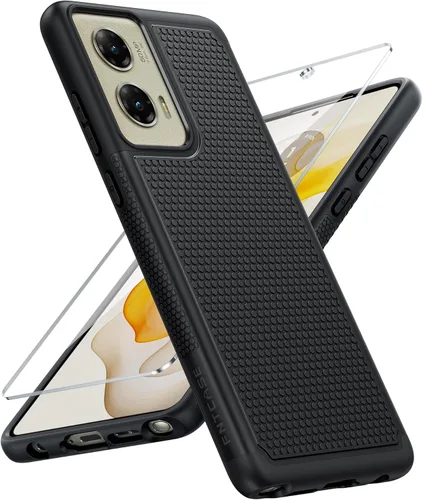 Miniatura 18 de FNTCASE Funda para teléfono Galaxy A14-5G: protección contra caídas de grado militar Samsung A14 5G, probada contra caídas de 14 pies, protector
